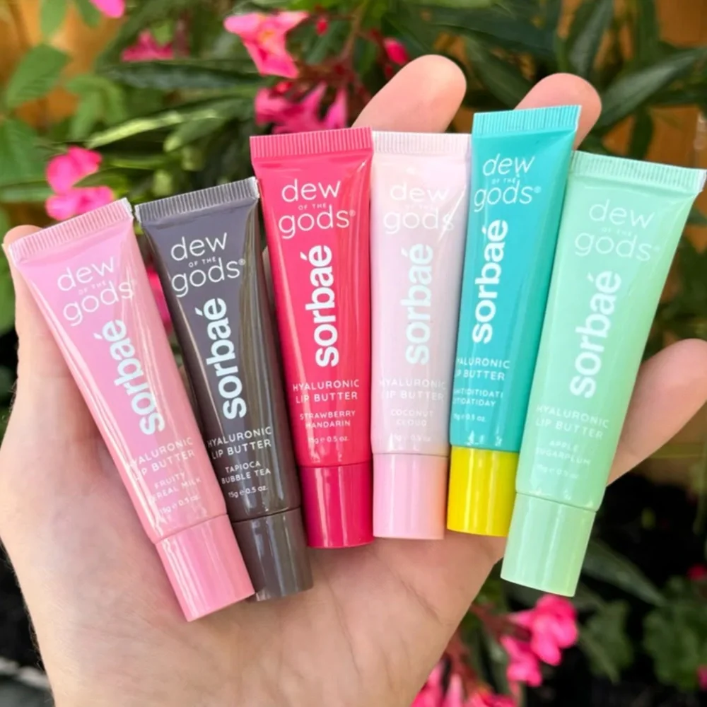 Dew of the Gods Hyaluronic Lip Butter Apple Sugar Plum your lips new ride or die